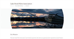 Desktop Screenshot of lakehoodpilots.com